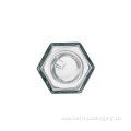 Glass Hexagon Jars 196ml